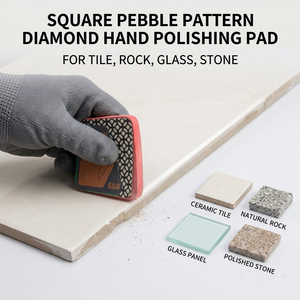 ใบเจียรเพชรแบบหยดน้ำทรงสี่เหลี่ยม สำหรับขัดแต่งขอบ ขัดเงา ใช้กับกระเบื้องเซรามิก หินแผ่น แก้ว และหิน - Product Image 4