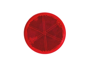 Vente directe d'usine E-MARK multicolore 80mm Orange rond réflecteur réflexe pour RV camion remorque avertissement de sécurité réfléchissant - Product Image 3