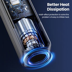 <span class=keywords><strong>Compresseur</strong></span> d'air électrique portable numérique multifonctionnel Toocki 2024 85w pour pneus de voiture - Product Image 4