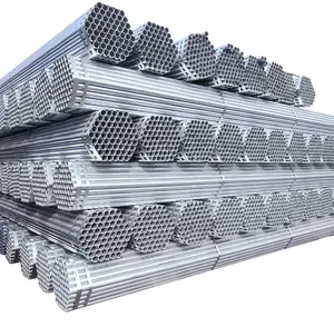 Galvanized seamless/welded steel pipe/tube for water/gas used