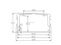 Boîte de jonction industrielle en alliage d'aluminium, étanche à la poussière et à l'eau, petite, structure industrielle, extérieure, universelle, pour projet électrique