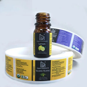 สติ๊กเกอร์เครื่องสำอางสีทองติดขวดน้ำหอมฉลากโลโก้สำหรับขวดน้ำมันผม - Product Image 5