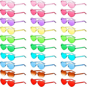 Rimless Star Shape Sunglasses <strong>Party</strong> <strong>Glasses</strong> Personality Pentagram Eyewears Transparent Candy Color <strong>Glasses</strong> Star Eyewear - Product Image 6