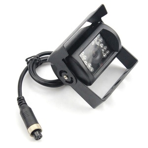 Góc rộng tầm nhìn ban đêm không thấm nước 4 pin RCA <span class=keywords><strong>AV</strong></span> Đầu vào tự động CCD CMOS phía sau xem đảo ngược máy ảnh cho nhiệm vụ nặng nề Trailer xe buýt xe tải - Product Image 4