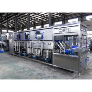 Custom Design 300BPH Capping Sealing Packing Automatic Liquid 5 Gallon Water Bottle Filling Machine