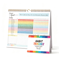 Calendrier de bureau promotionnel 2027, impression de calendriers personnalisés, suivi des habitudes, calendrier Wakk pour usage au bureau, pour utilisation publicitaire