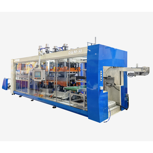 Factory Directly Sale High Performance Quality Plastic Tray Machines Auto Thermoforming Machine Biodegradable Food Container