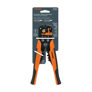 Dénudeur de fils automatique BOX 3 8', 22 à 10 AWG, TRUPER - Product Image 4