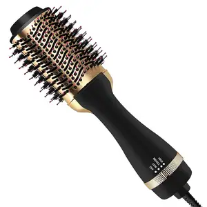 Secador De Cabello Electric Hot Air Blow Dryer Straightener Brush Hair dryer Brush Blow dryer Brush in one