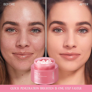 Crema en Cápsulas con Niacinamida Rosa TVLV OEM, Esencia Hidratante, Hidratación Uniforme para Mejorar el Tono de Piel, Loción Facial - Product Image 4
