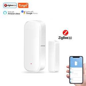 Tuya WiFi/Zigbee <b>Door</b> Window <b>Sensor</b> Smart Home Wireless Detector Open / Closed Alarm System for Alexa Google DS-01 <b>Door</b> <b>Sensor</b> D - Product Image 1