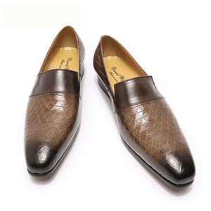 รองเท้าผู้ชายคุณภาพสูงหรูหรา รองเท้าอ็อกซ์ฟอร์ด รองเท้าลำลองระบายอากาศได้ดี สไตล์อิตาลี รองเท้าหนังแต่งกายผู้ชายและรองเท้าอ็อกซ์ฟอร์ด - Product Image 2