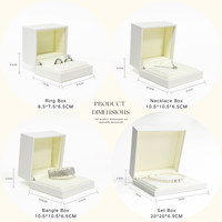 Coffret de Luxe Personnalisé pour Bijoux : Mini Boîte à Bijoux en Cuir pour Bracelets et Colliers, Présentoir à Bagues pour Rangement de Vos Bijoux