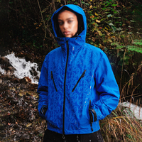 Veste coupe-vent imperméable à capuche YYSY OEM personnalisée, réactive à l'eau, pour homme