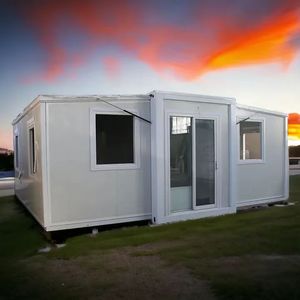 บ้านตู้คอนเทนเนอร์ขยายได้40ft 20FT หรูพับได้3ห้องนอนบ้านเคลื่อนที่ขนาดเล็กสำหรับอาคารสำนักงานกลางแจ้ง - Product Image 6