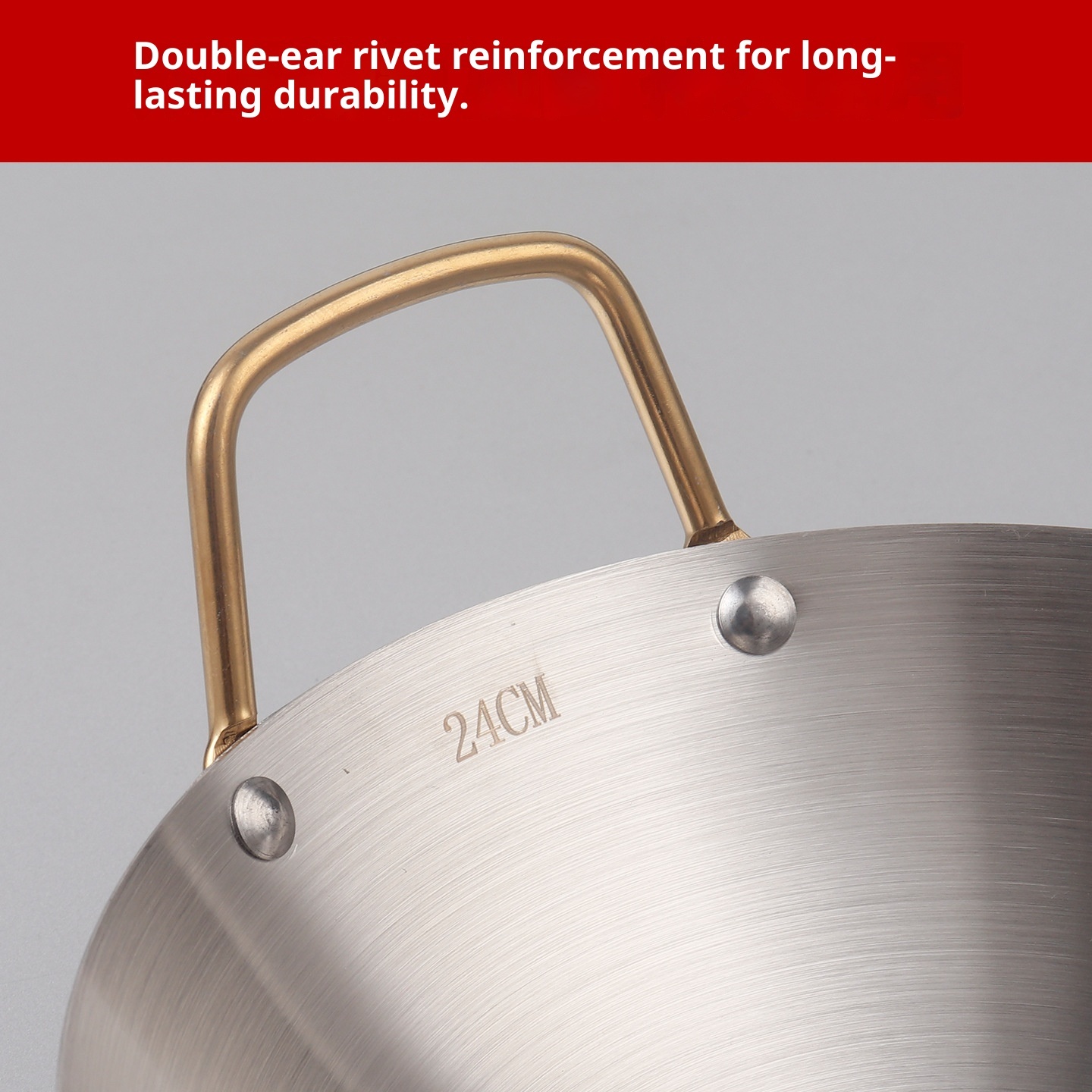 Modern Extra-Thick Stainless Steel Non-Stick Sustainable Dishwasher Safe Dry Pot Double Handles Commercial Small Hot Pot Gas · image 2