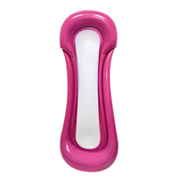 Nouvelle hamac aquatique gonflable pour adultes, confortable, en PVC, avec filet, pour flottation dans la rivière, capacité maximale <100 kg