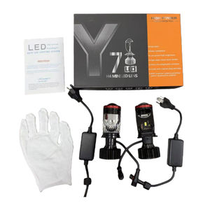 פנסי לד לרכב דגם Y7, ייצור ישיר מהמפעל, 60W, 6800 לומן, H4, אביזרים, נורת לד לבנה, אביזרי רכב,  נמכר במהירות. - Product Image 3