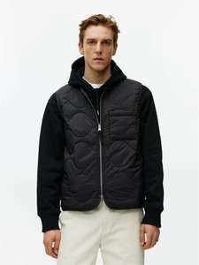 ओएम उच्च गुणवत्ता वाले पुरुषों के कपास बनियान कस्टम लोगो ज़िप अप प्यूफर वेस्ट के लिए आउटडोर वाटरप्रूफ बबल बनियान - Product Image 2