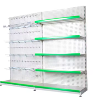 Étagères métalliques de gondole de supports d'affichage pour des supports de magasin étagères de magasin d'épicerie au détail étagères de supermarché résistantes
