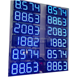 4 cifre per esterni a Led 88.88 segno dei prezzi a Led dello schermo di visualizzazione della stazione di servizio della benzina - Product Image 2