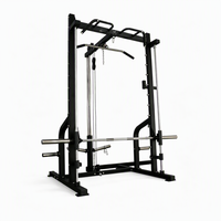 Machine Smith Hack Commerciale Multifonctionnelle avec Hack Squat pour l'entraînement de force – Équipement de Gym