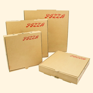 Trung Quốc Nhà Máy Tùy Chỉnh Logo Sóng Bánh Pizza Hộp Xách Tay Và Thân Thiện Với Môi Với Cán Bóng Và Dập Nổi Thiết Kế In - Product Image 1