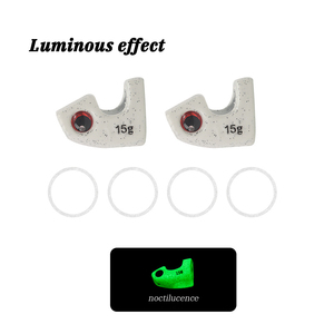 Tolure 10/15/20g Pesca Calamar Jig Plomo EGI <span class=keywords><strong>Punta</strong></span> de plomo Camarón de madera de agua profunda con cabeza de plomo Cabeza de hundimiento Señuelo Accesorios - Product Image 6