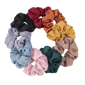 Thời trang mới chất lượng cao nhung Headband gợn đại tràng cô gái scrunchie