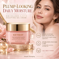 Crème Gel Sculptante Hydratante Anti-rides au Collagène, Élastine et Acide Hyaluronique à Marque Blanche OEM ODM
