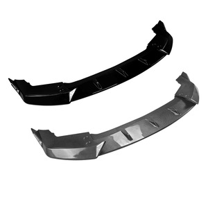 BMW 7 Series Front Bumper Lip Spoiler Carbon Fiber Texture ABS 2023+ M Sport Fitment - Product Image 5