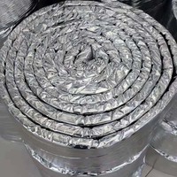 Fabricante 1350 ° Manta de Fibra Bio Cerámica Soluble con Lámina de Aluminio ISO/CE de 20 mm para Aislamiento de Hornos e Incineradores