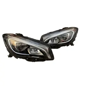 מכלול פנסים לד לרכב Cla200/220/260 שדרוג חדש מקורי W117 2014-2019 עבור מרצדס בנץ CLA פנס LED תאורת LED 12V