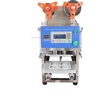 fully automatic plastic cup sealing machine