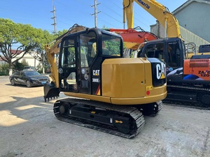 Mini-excavatrice CAT 308E2 avec godet de terrassement d'une capacité de 0,12 m³, poids opérationnel de 3 tonnes, modèle sur chenilles hydraulique - Product Image 2