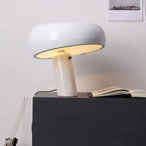 Thêm để so sánh chia sẻ Bắc Âu hiện đại nấm đá cẩm thạch trắng đen bàn đèn cho phòng khách trong nhà phòng ngủ được hình ảnh lớn hơn - Product Image 6