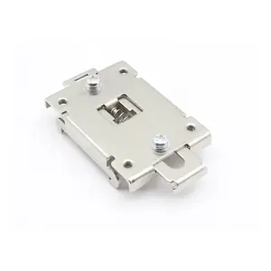 Single phase SSR 35MM DIN rail fixed solid state relay clip clamp 1pcs Mounting Fixed Buckle Snap