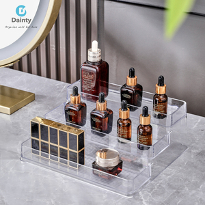 Đặc biệt 3 - Tier rõ ràng Acrylic hiển thị Kệ Riser với chống trượt thiết kế để hiển thị an toàn - Product Image 5