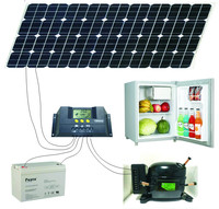 Réfrigérateur solaire 12V DC 50L, mini-bar, refroidisseur portable, compresseur, congélateur pour utilisation hors réseau, marché nigérian