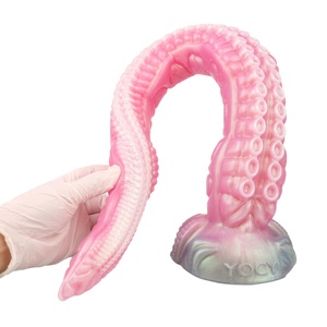 ของเล่นทางเพศแบบเสียบก้นรูปหนวดปลาหมึกยักษ์ขนาดใหญ่พิเศษ YOCY S M L XL XXL ทำจากซิลิโคน ยืดหยุ่นได้ เหมาะสำหรับผู้ชายและผู้หญิง - Product Image 1