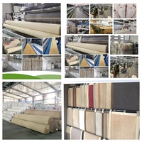 Tapis en sisal naturel durable, tissé à la machine, base en latex, adapté pour chambre à coucher, chambre d'amis, salon d'aéroport, sans formaldéhyde