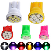 T10 4-en-1 SMD ampoule LED 1210 3528 194 168 W5W pour voiture Wedge plaque d'immatriculation indicateur dégagement lampe 12V nouvel état