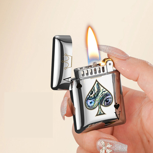 Encendedor Portátil Premium al por Mayor, Estilo Vintage, de Queroseno, Accesorio para Fumar, Regalo para Novio, Venta en <span class=keywords><strong>TikTok</strong></span>, Hecho a Medida - Product Image 1