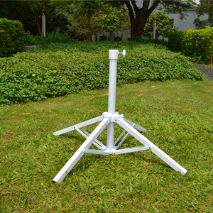 FEAMONT Wholesale Foldable Iron Base Triangle Design Outdoor Sun Advertising Beach Umbrella Stand 1500-2000mm Waterproof 22-32mm - Product Image 1
