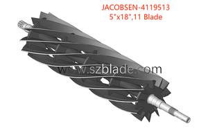 TORO/JACOBSEN/BARONESS/JOHNDEERE用芝刈り機リールとベッドナイフ芝刈り機交換用ブレード - Product Image 2