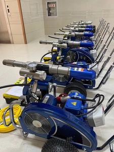 Machine de pulvérisateur de peinture sans air électrique à haute pression <span class=keywords><strong>mastic</strong></span> et époxy peinture de sol équipement de béton projeté pompe composants de noyau de moteur - Product Image 3