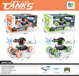 Camion-citerne télécommandé 2,4 GHz de style nouveau avec lumière de pulvérisation, <span class=keywords><strong>jouet</strong></span> de voiture grimpante pour enfants garçons - Product Image 5