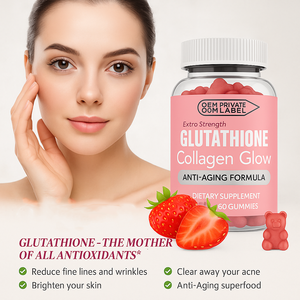 Glutathion Verhelderende Gummies Glutathion Collageen Supplementen Collageen L-Glutathion Gummies - Product Image 2