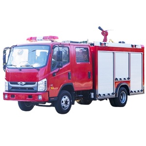Foton Mini 2500L Nueva condición 4x2 Camión de rescate contra incendios con tanque de agua Tipo de combustible diésel - Product Image 1