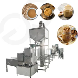 Sugar Peanut Butter Flavor Production Line Sunflower Seed Butter Making Machine Hazelnut Butter Processing Equipment Automatic